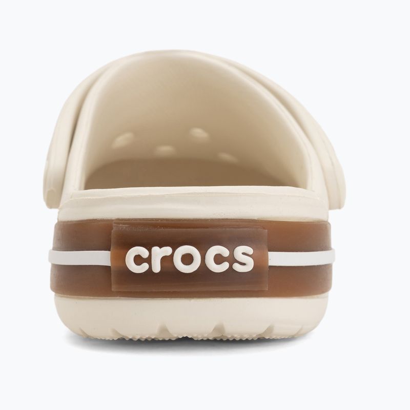 Dětské nazouváky Crocs Crocband Gum summit white 7