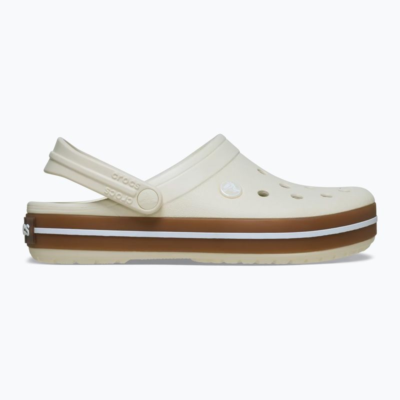 Dětské nazouváky Crocs Crocband Gum summit white 2