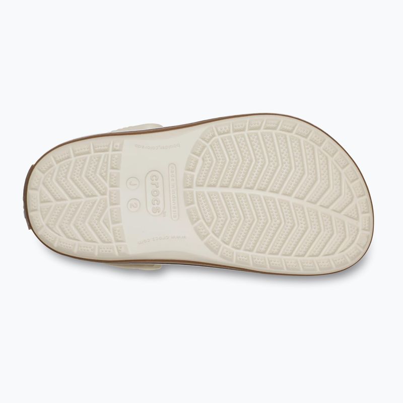 Dětské nazouváky Crocs Crocband Gum summit white 4