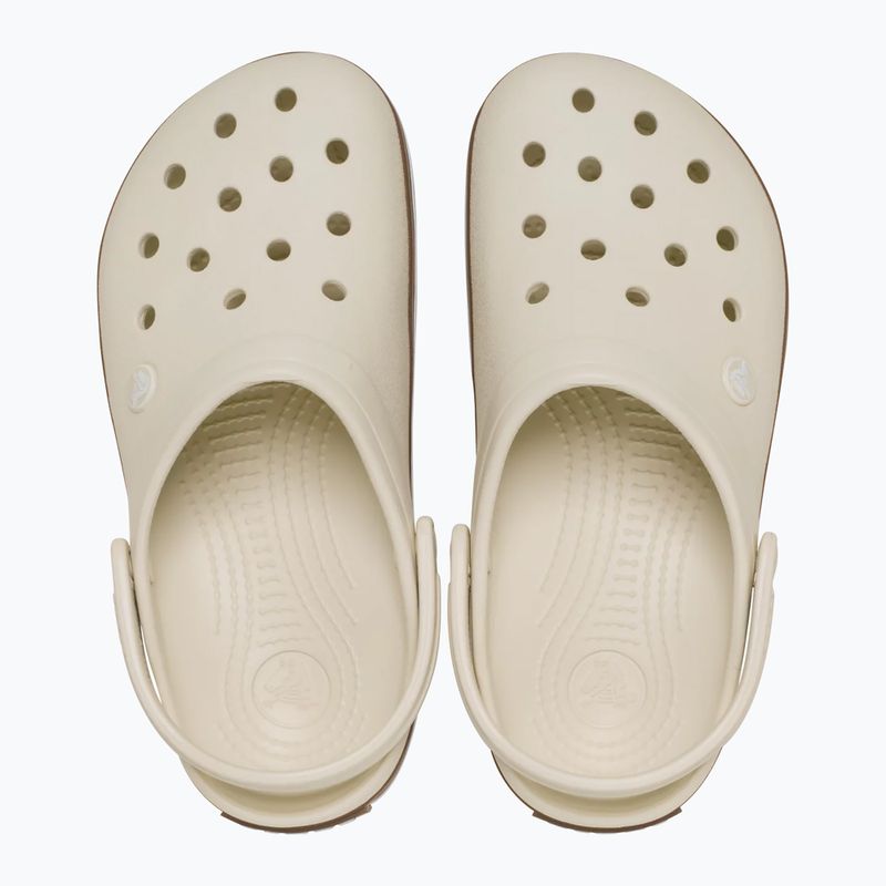 Dětské nazouváky Crocs Crocband Gum summit white 5