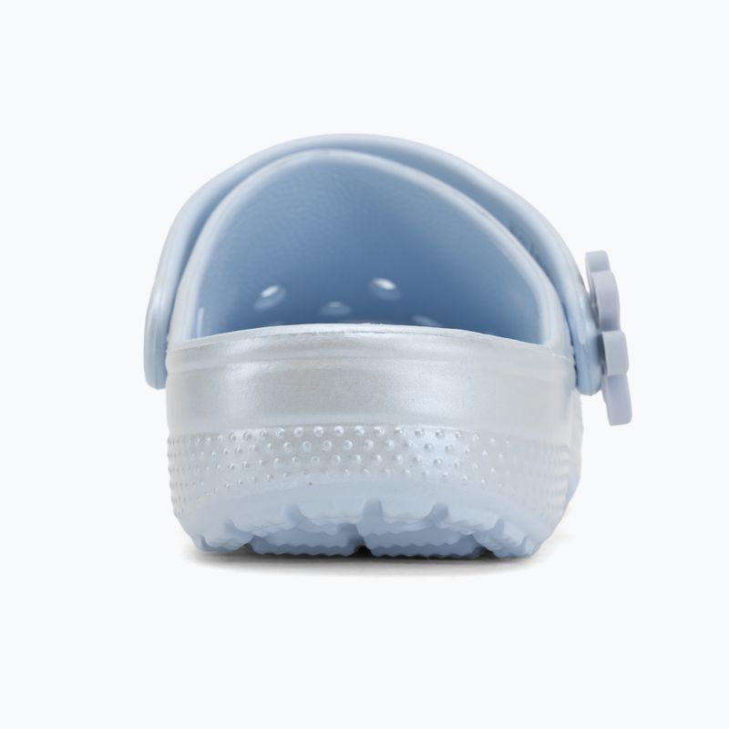 Dětské nazouváky Crocs Classic Pearl Shine blue frost 7