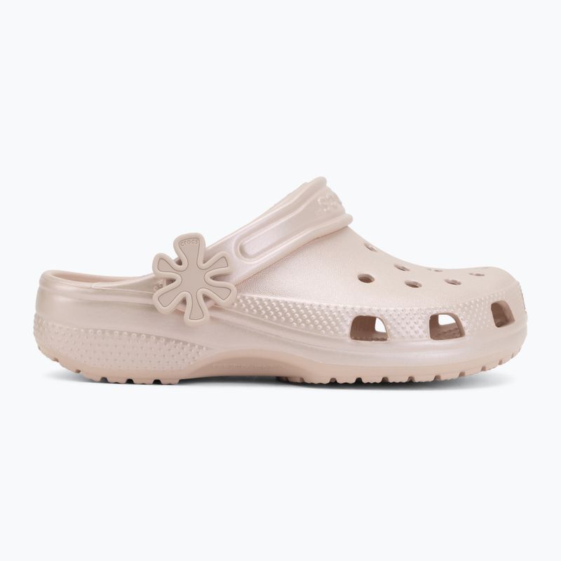 Dětské nazouváky Crocs Classic Pearl Shine quartz 3