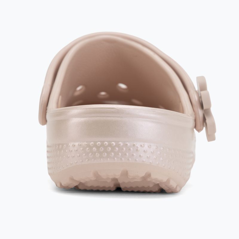 Dětské nazouváky Crocs Classic Pearl Shine quartz 7