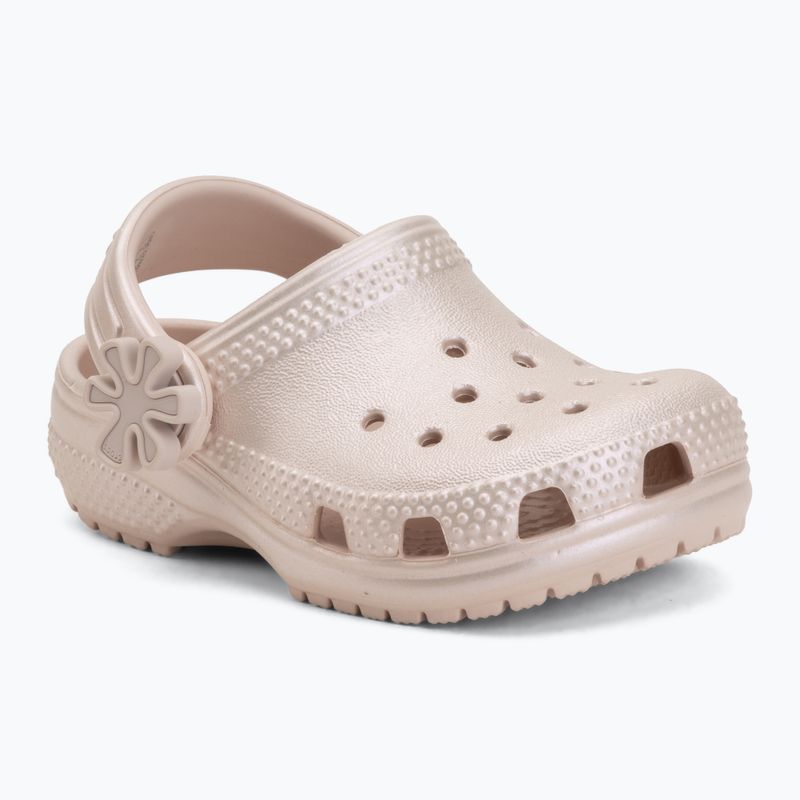 Dětské nazouváky Crocs Classic Pearl Shine 212815 quartz 2