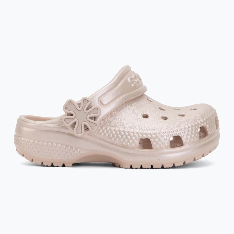 Dětské nazouváky Crocs Classic Pearl Shine 212815 quartz 3