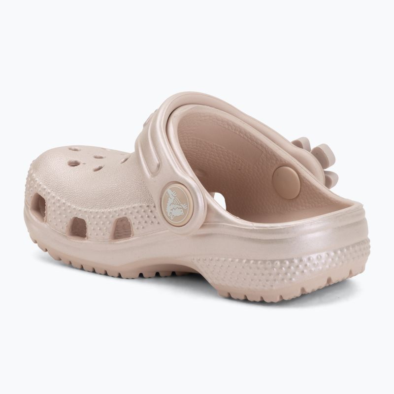 Dětské nazouváky Crocs Classic Pearl Shine 212815 quartz 4