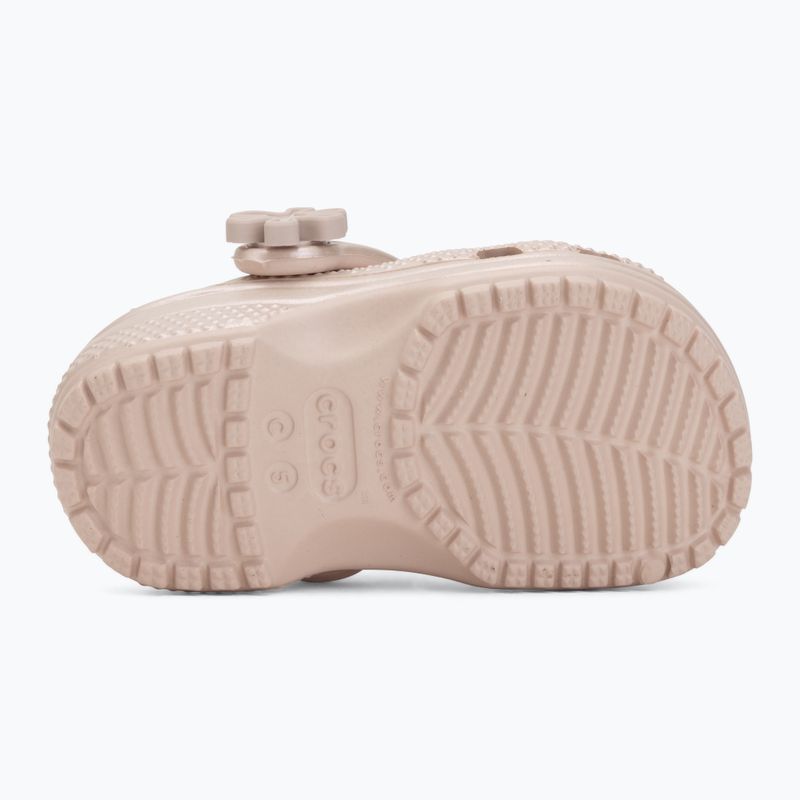 Dětské nazouváky Crocs Classic Pearl Shine 212815 quartz 5