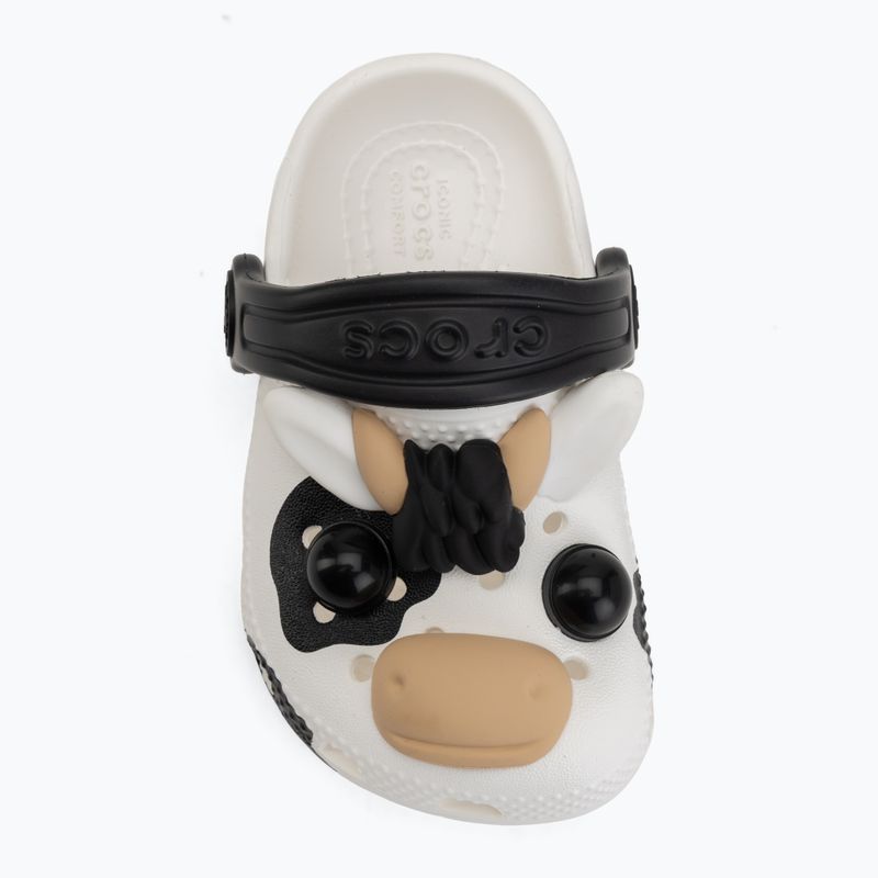 Dětské nazouváky Crocs Classic I Am Cow Glow 6
