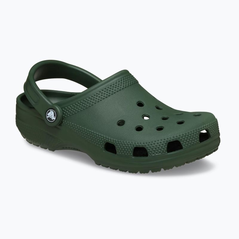 Nazouváky Crocs Classic army green