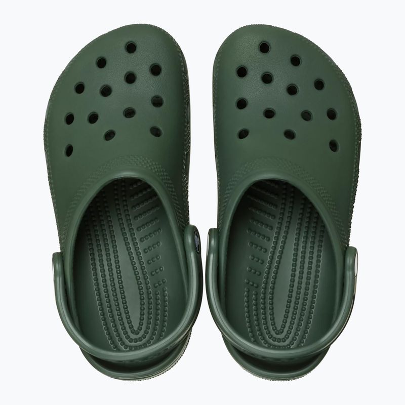 Nazouváky Crocs Classic army green 5