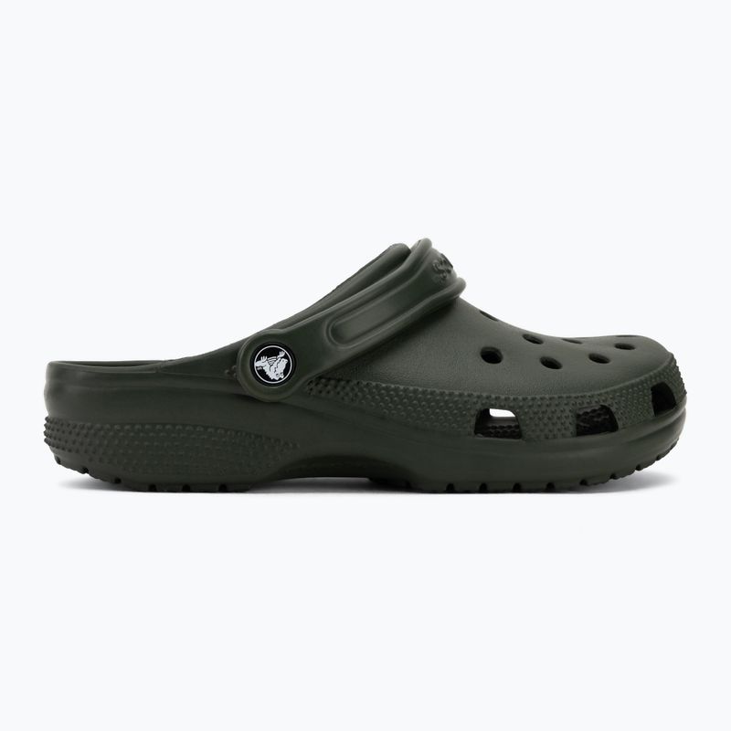 Nazouváky Crocs Classic army green 3