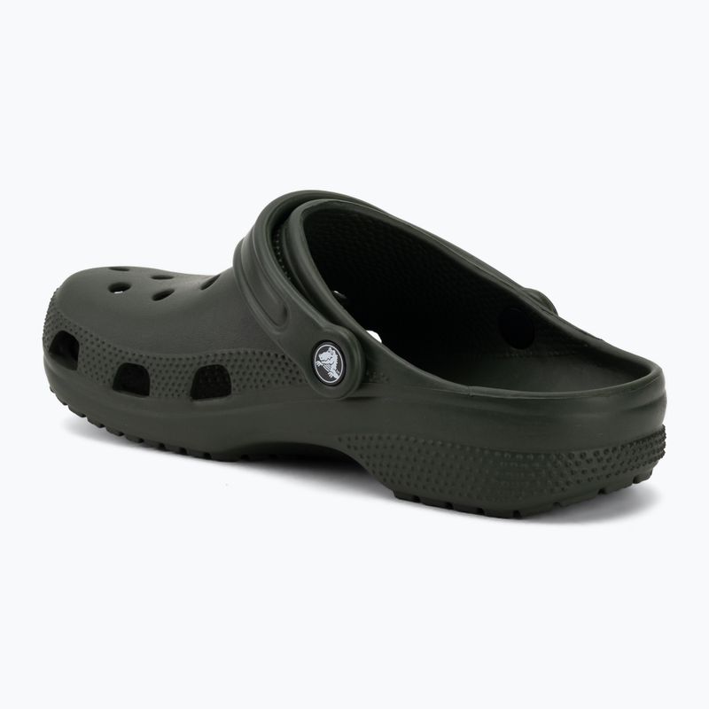 Nazouváky Crocs Classic army green 4