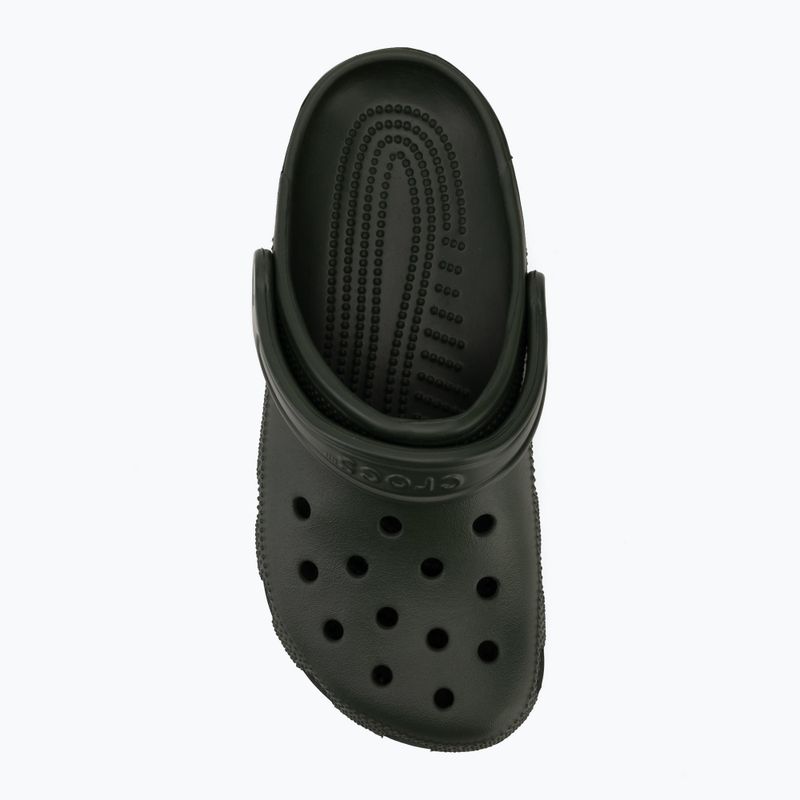 Nazouváky Crocs Classic army green 6