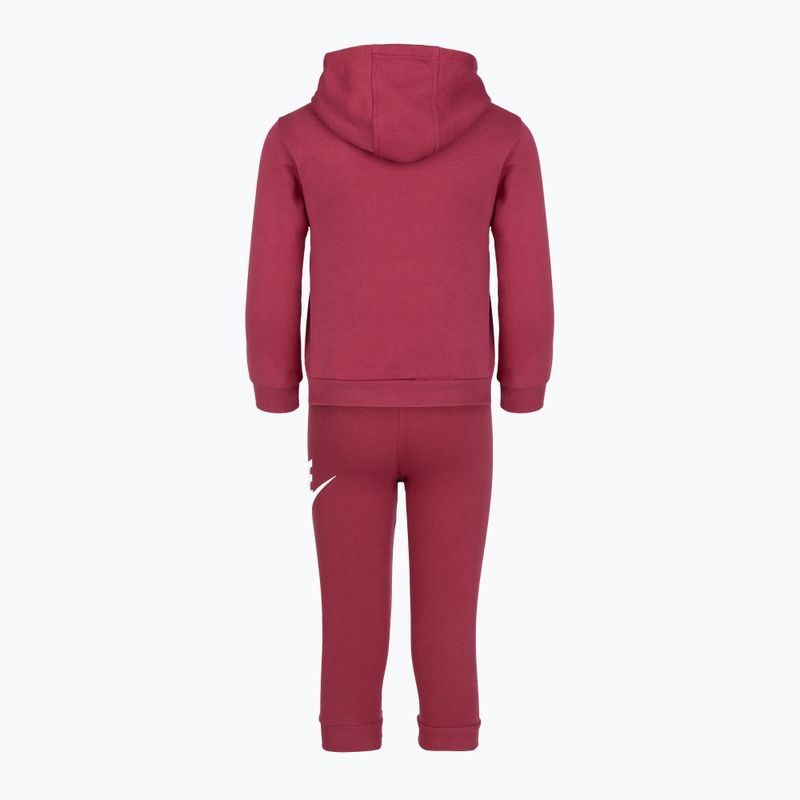 Dětská tepláková souprava Nike Club Fleece sweet beet 2