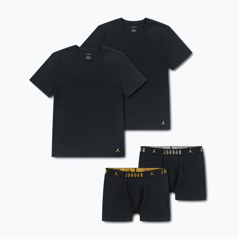 2 pánské pyžamové soupravy Jordan JHM Basic Set black