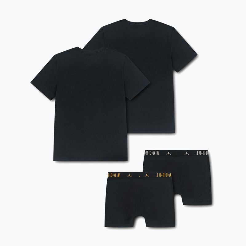 2 pánské pyžamové soupravy Jordan JHM Basic Set black 2
