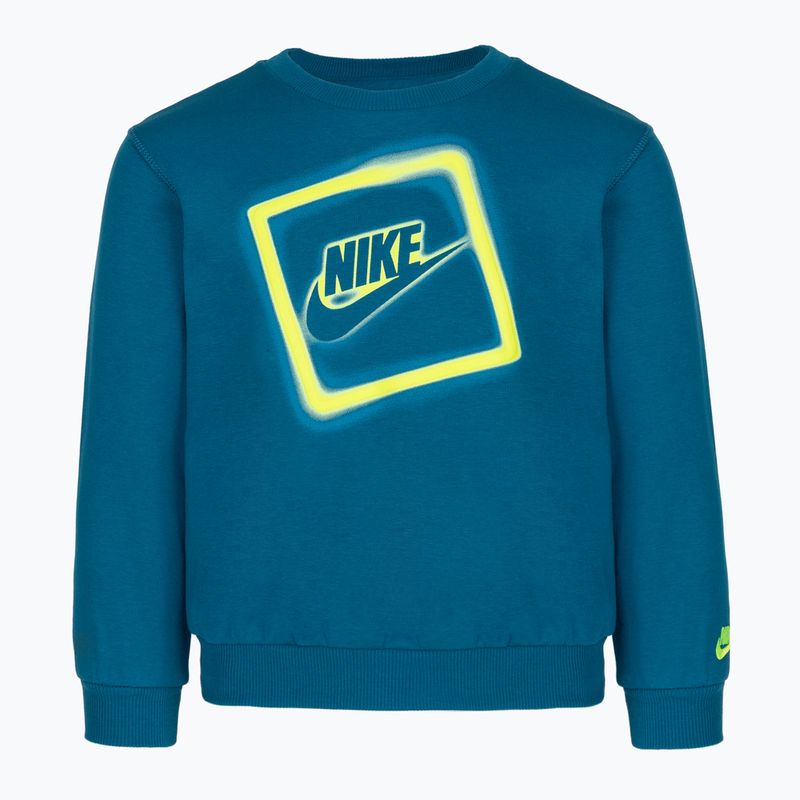 Dětská tepláková souprava Nike Sportswear Get With Me Lightweight Fleece green abyss 3