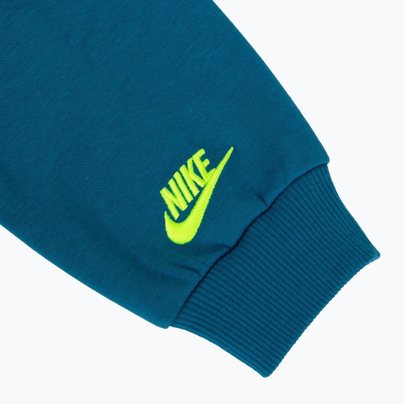 Dětská tepláková souprava Nike Sportswear Get With Me Lightweight Fleece green abyss 7