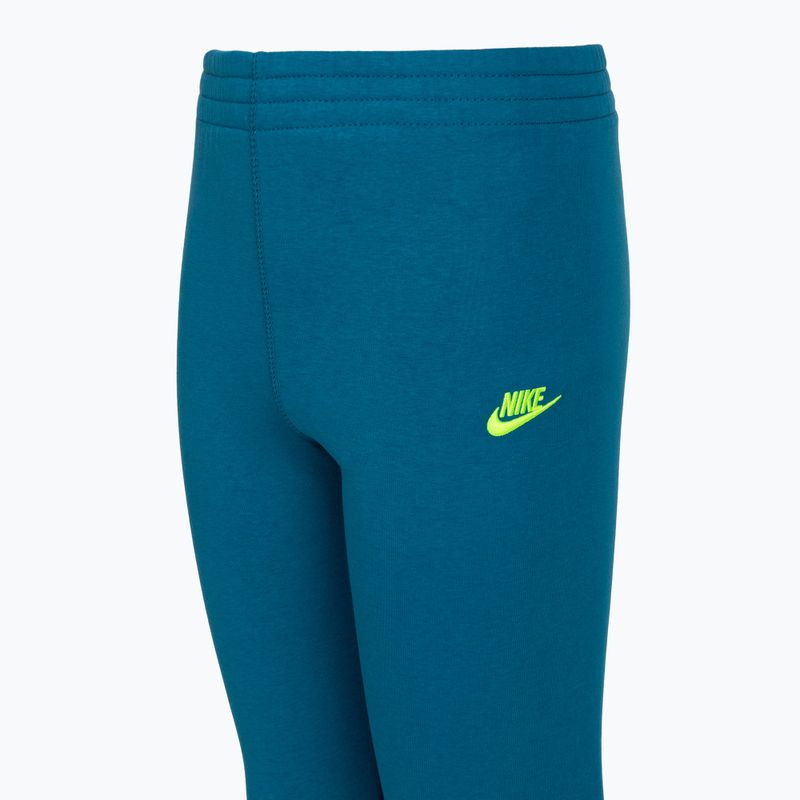 Dětská tepláková souprava Nike Sportswear Get With Me Lightweight Fleece green abyss 10