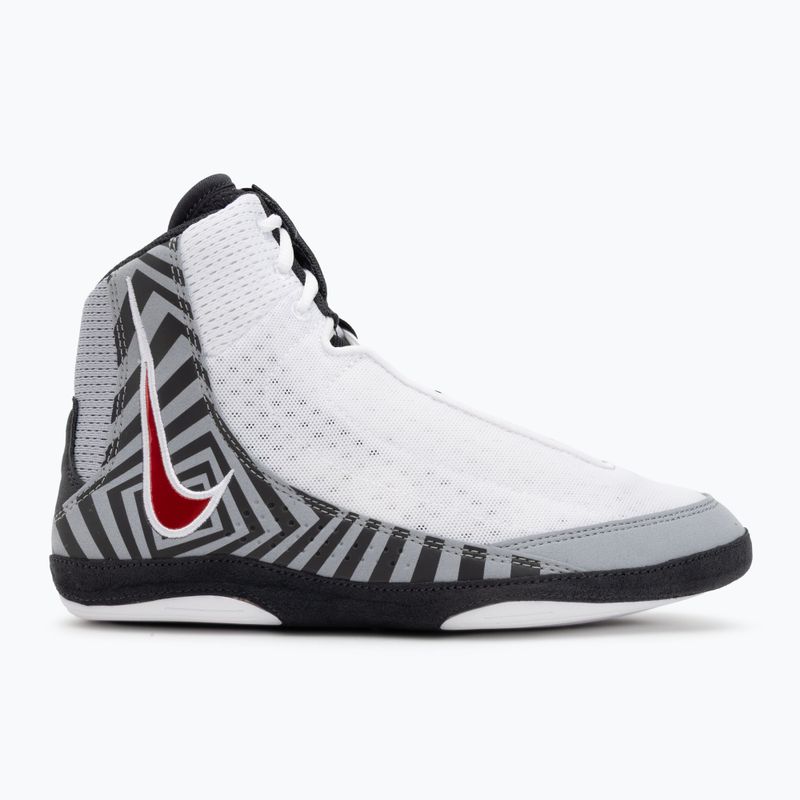 Zápasnické boty Nike Inflict 4 SE white/university red/wolf grey/anthracite 2