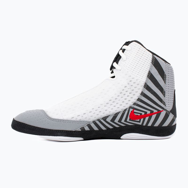 Zápasnické boty Nike Inflict 4 SE white/university red/wolf grey/anthracite 2