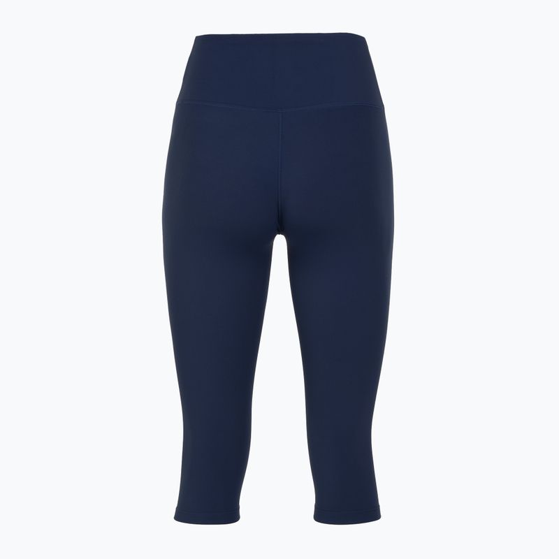 Dámské legíny Nike One High Waisted Capri midnight navy/white 9