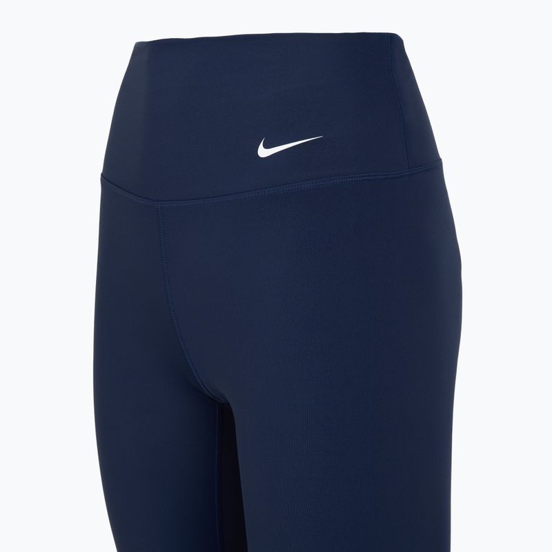 Dámské legíny Nike One High Waisted Capri midnight navy/white 10