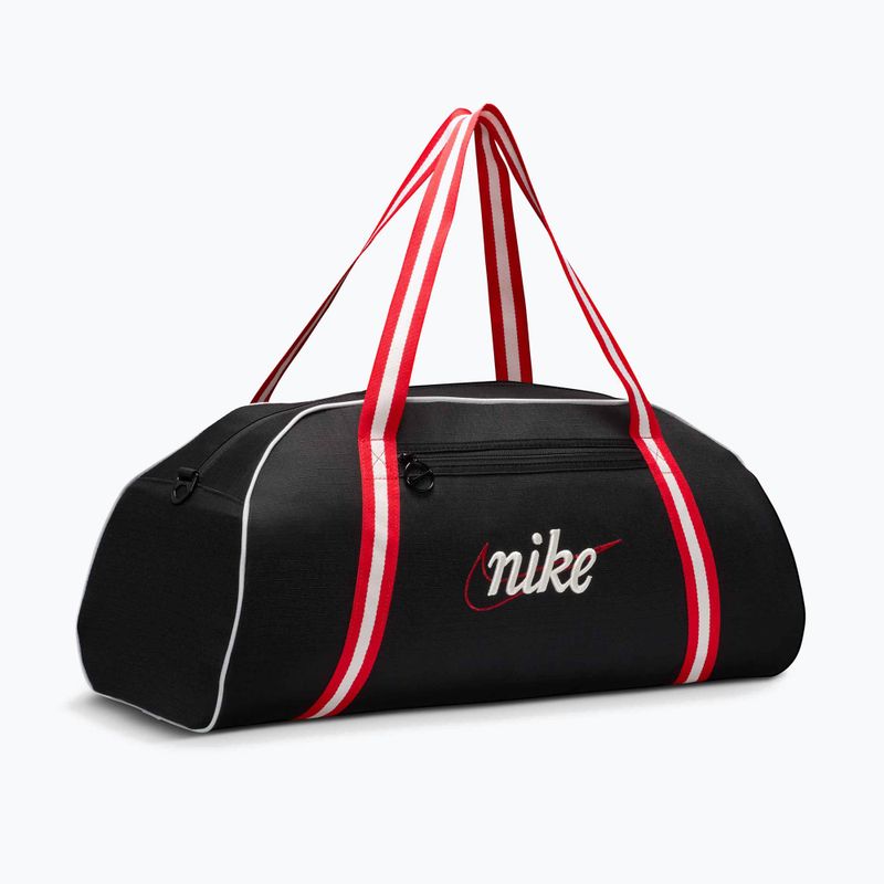 Dámská tréninková taška Nike Gym Club Retro 24 l black/university red/sail 2