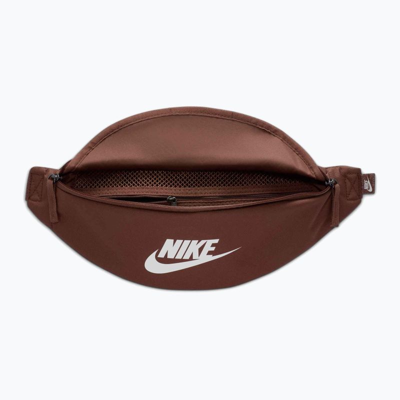 Bum bag Nike Heritage 3 l fauna brown/fauna brown/summit white 4
