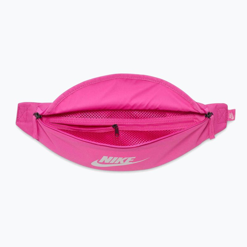 Bum bag Nike Heritage 3 l playful pink/playful pink/summit white 4