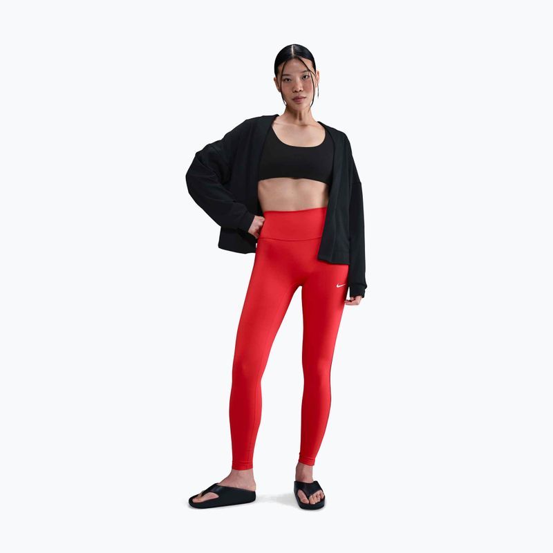Dámské legíny Nike One High-Waisted light crimson/black 2