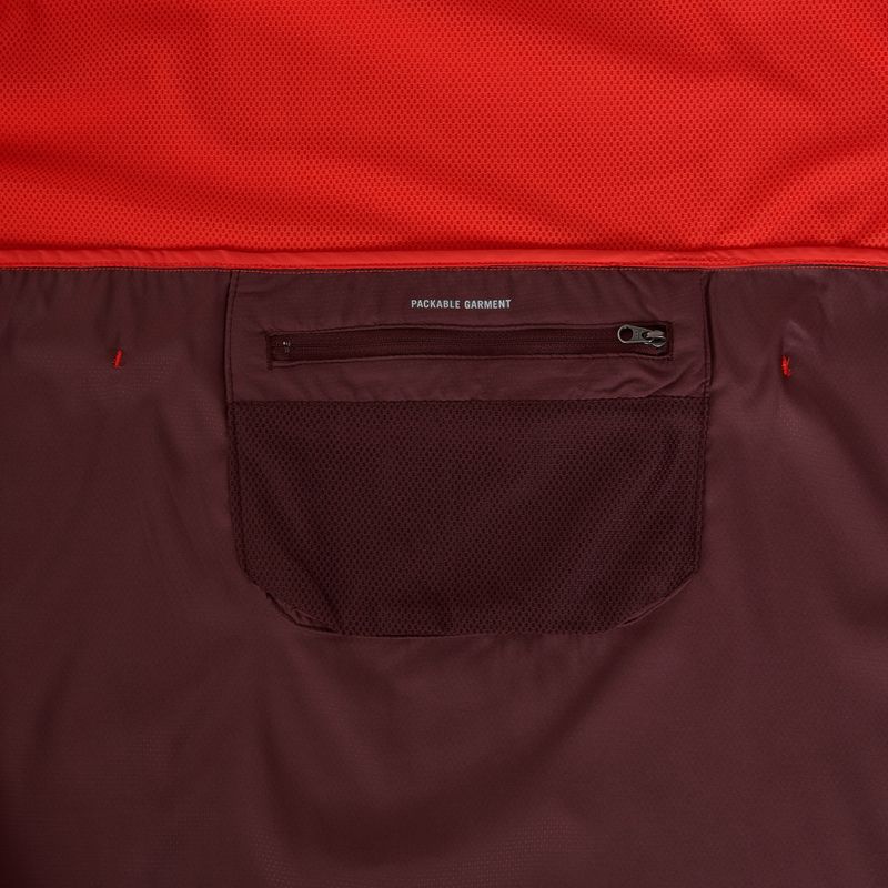 Pánská běžecká bunda Nike Impossibly Light Windrunner light crimson/light crimson/burgundy crush 12