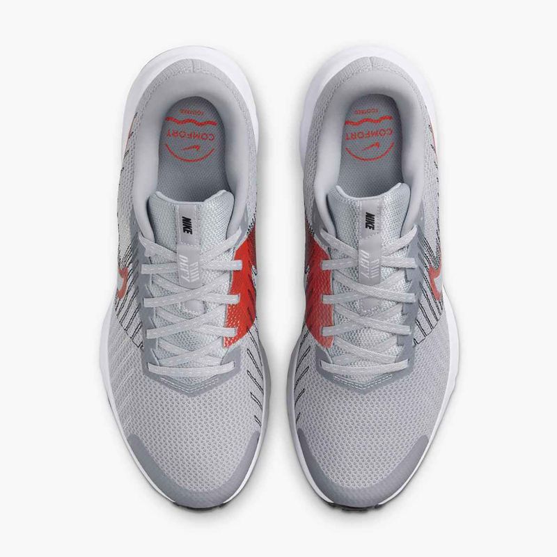 Pánské běžecké boty Nike Run Defy wolf grey / bright crimson / black / white 7