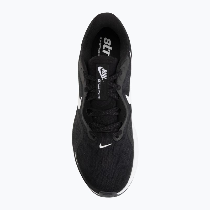 Pánská běžecká obuv Nike Structure 26 Wide black/wolf grey/metallic silver/white 5