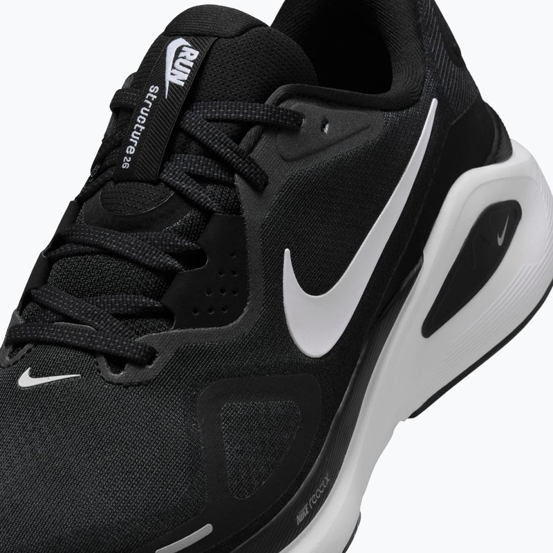 Pánská běžecká obuv Nike Structure 26 Wide black/wolf grey/metallic silver/white 5