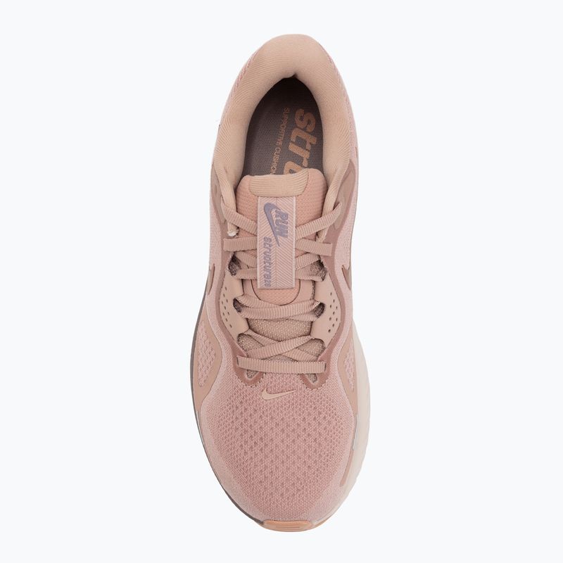 Dámské běžecké boty Nike Structure 26 particle pink/taupe grey/silt red/metal rose gold 5