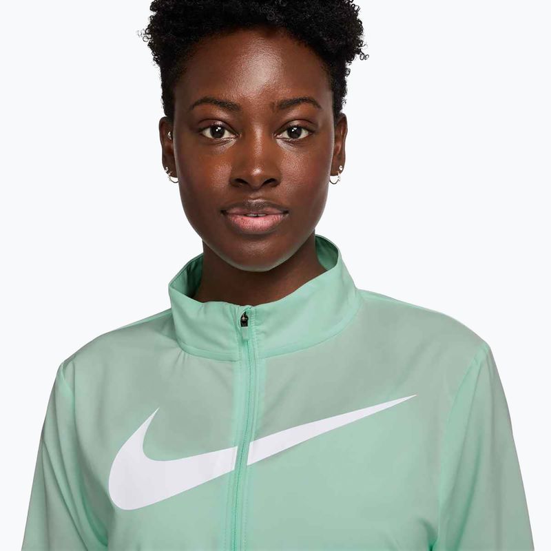 Dámská běžecká bunda Nike Tempo Swoosh Run mint foam/white 3