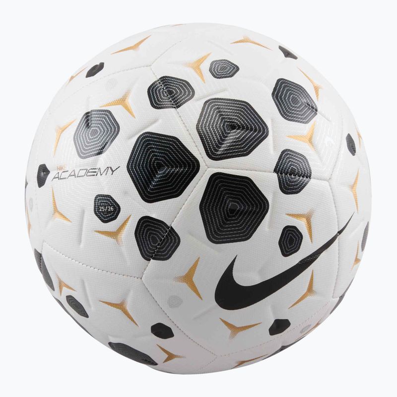 Fotbalový míč Nike Academy white/black/black velikost 5