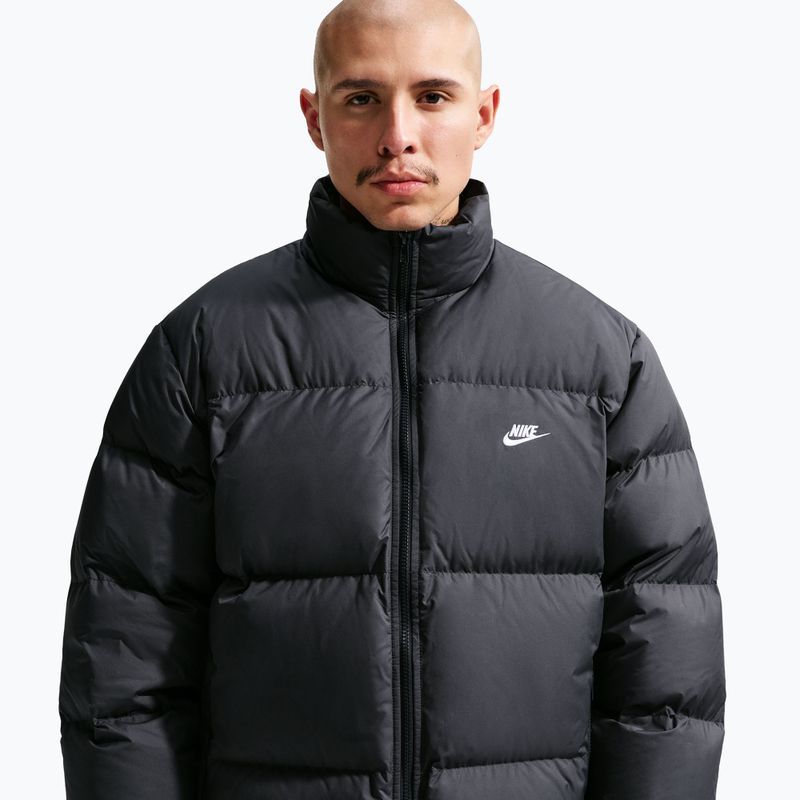 Pánská péřová bunda Nike Sportswear Club black/white 4