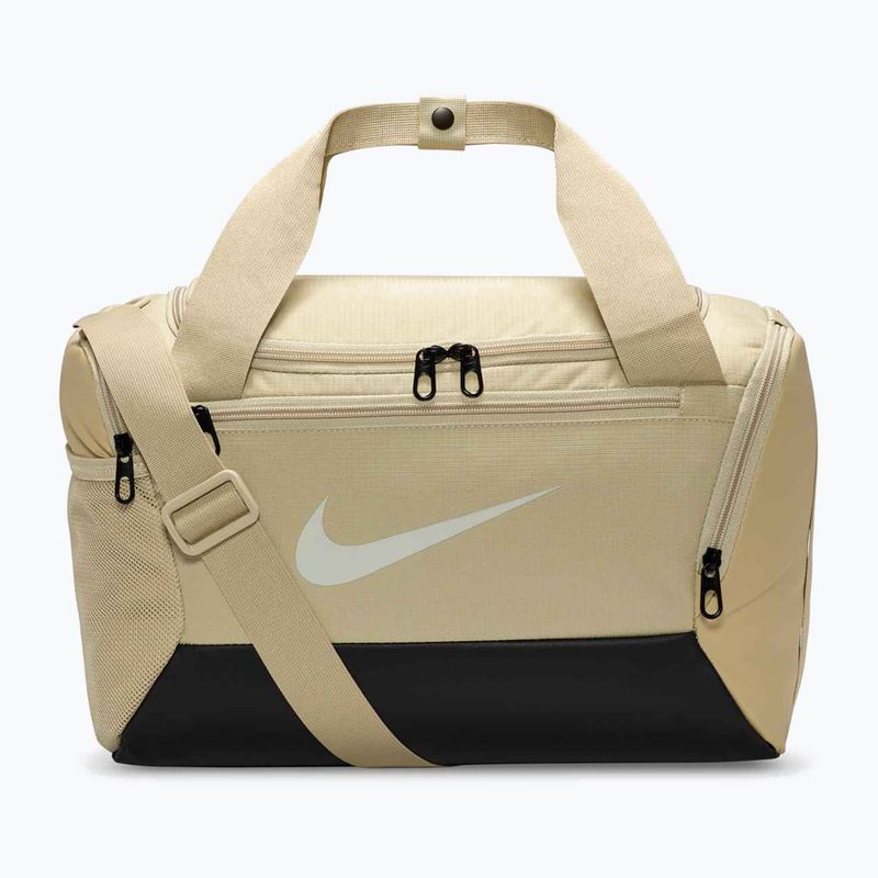 Tréninková taška Nike Brasilia 9.5 Duffle 25 l desert khaki/black/sail