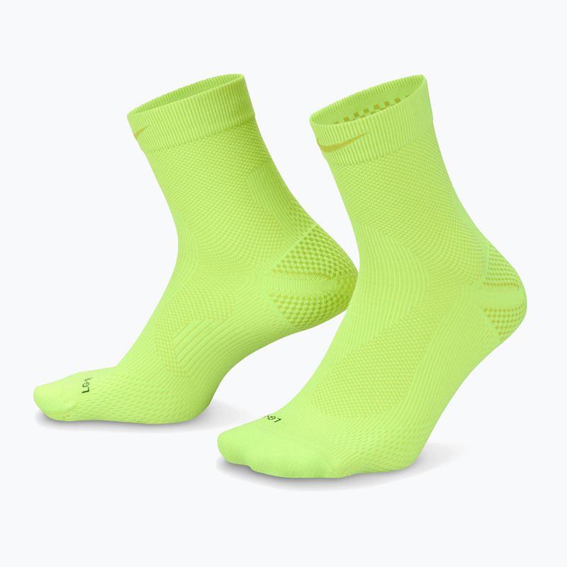 Ponožky Nike Running Lightweight Micro Crew Volt/Bright Cactus/Black/Bright Cactus