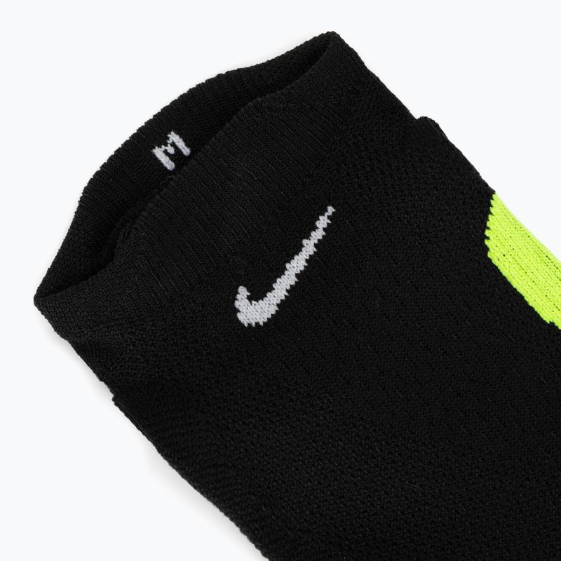 Ponožky Nike Running Midweight No-Show black/smoke grey/white 3