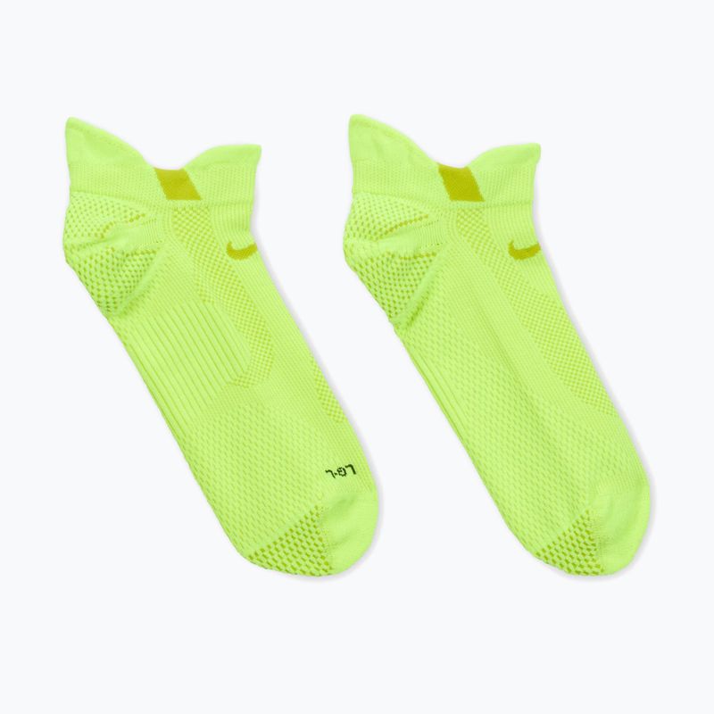 Ponožky Nike Running Lightweight No-Show volt/bright cactus/black/bright cactus 3