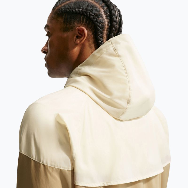 Pánská bunda Nike Sportswear Windrunner parachute beige/light khaki/white 6
