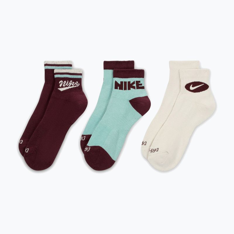 Pánské ponožky Nike Everyday Plus Ankle 3 páry multi-color/904 2