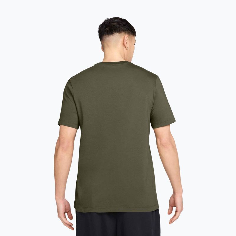 Pánské tričko Nike Sportswear Club medium olive/parachute beige 2