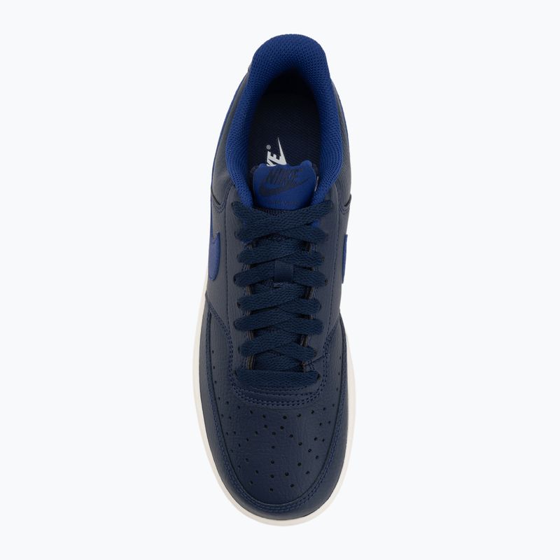 Pánské boty Nike Court Vision Low midnight navy/deep royal blue/sail 5