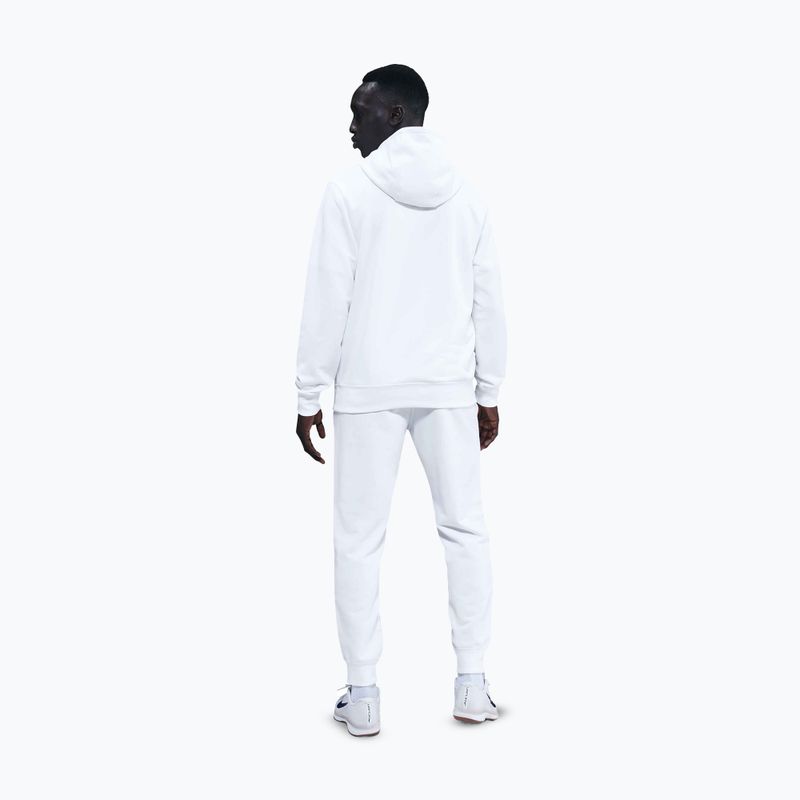 Pánská tenisová mikina Nike Court Dri-Fit Heritage French Terry Hoodie white/black 3