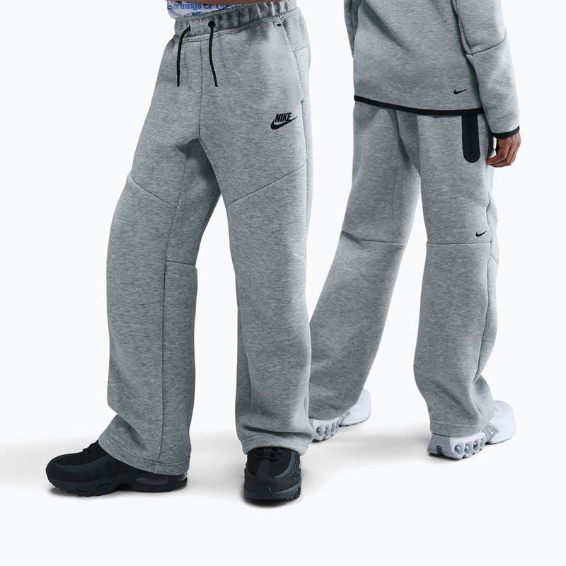 Dětské kalhoty Nike Sportswear Tech Fleece dark grey heather/black/black