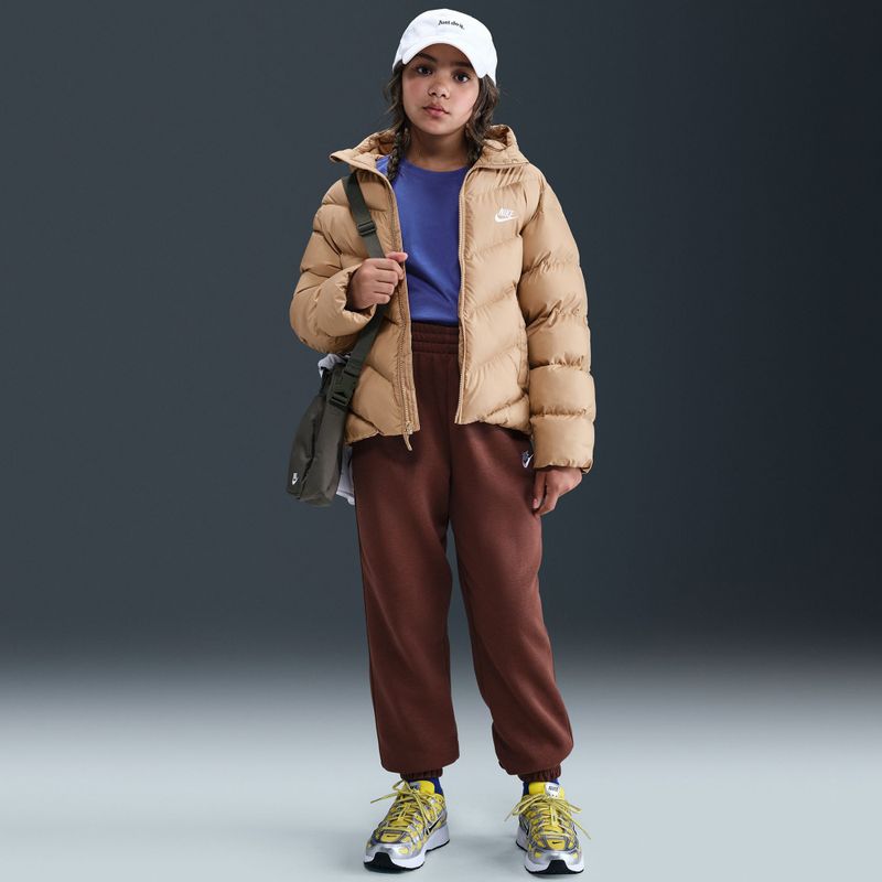 Dětská zateplená bunda Nike Sportswear All Day Play hemp/white 10